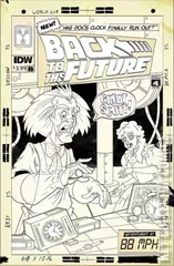 Variant Cover for Back to the Future: Tales From the Time Train #1