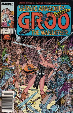 Variant Cover for Groo the Wanderer #50