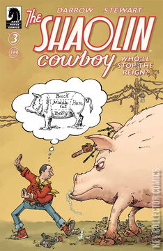Variant Cover for The Shaolin Cowboy: Who'll Stop the Reign #3