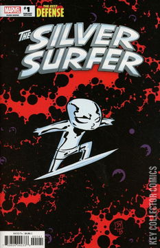 Variant Cover for Silver Surfer: The Best Defense #1
