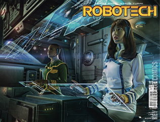 Variant Cover for Robotech #5