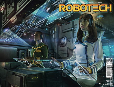Variant Cover for Robotech #5
