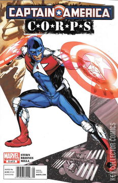Variant Cover for Captain America Corps #5