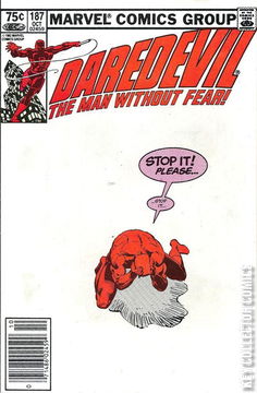 Variant Cover for Daredevil #187