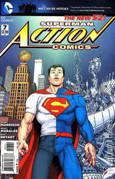 Variant Cover for Action Comics #7