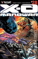 Cover for X-O Manowar #28