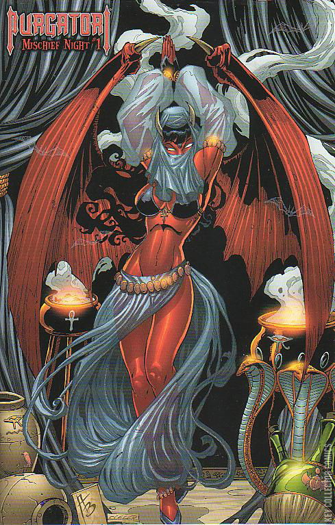 Variant Cover for Purgatori: Mischief Night #1