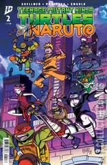 Variant Cover for Teenage Mutant Ninja Turtles / Naruto #2
