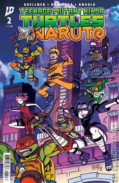 Variant Cover for Teenage Mutant Ninja Turtles / Naruto #2