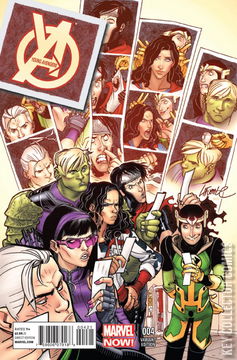 Variant Cover for Young Avengers #4