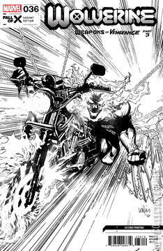 Variant Cover for Wolverine #36