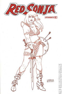 Variant Cover for Red Sonja #18