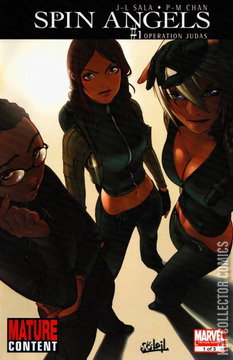 Variant Cover for Spin Angels #1