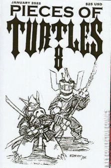 Variant Cover for Pieces of Turtles 8 #2
