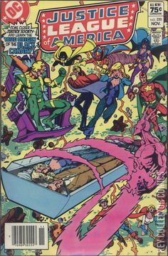 Variant Cover for Justice League of America #220