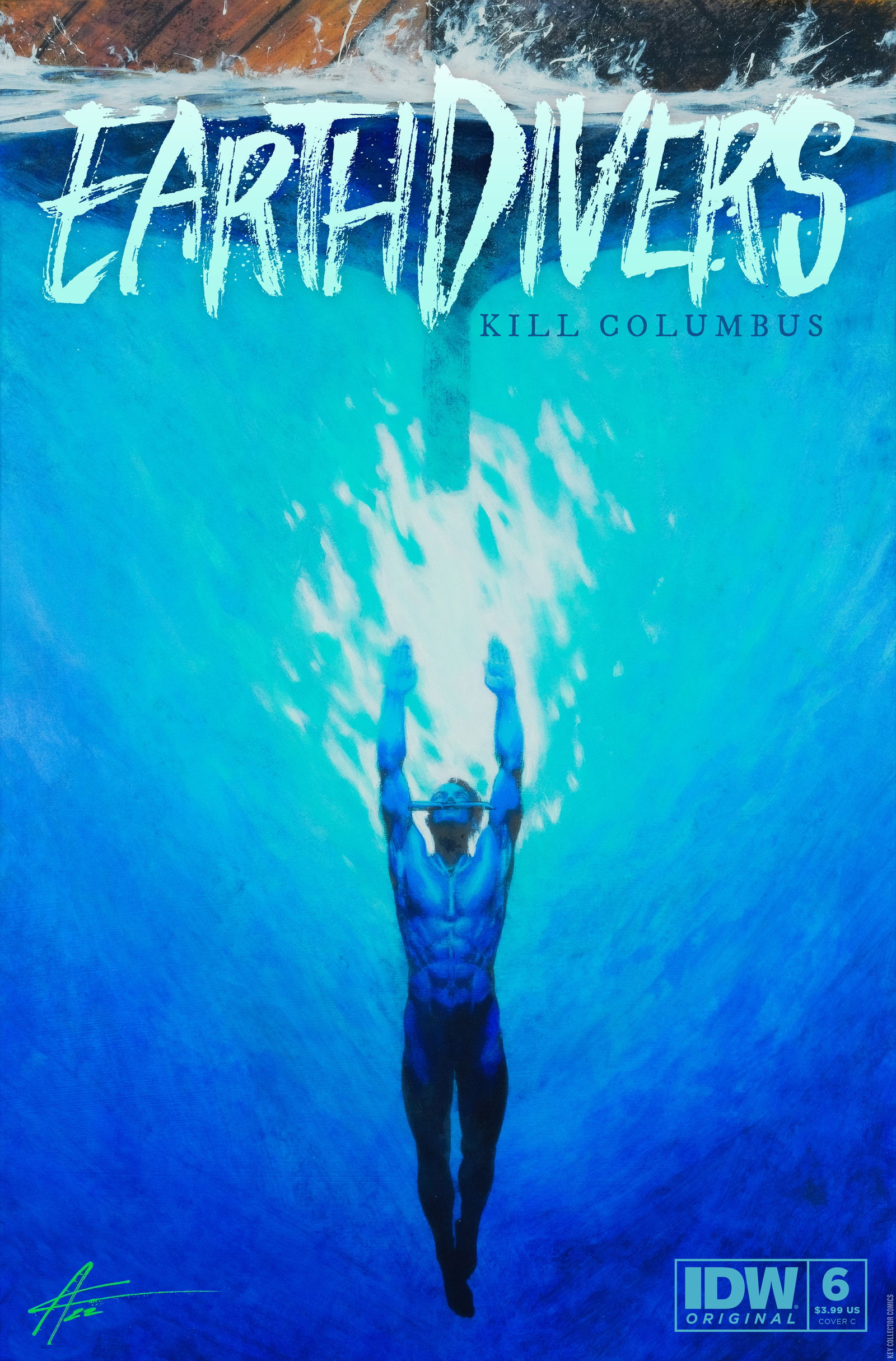 Variant Cover for Earthdivers #6