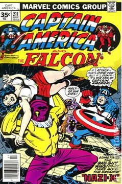 Variant Cover for Captain America #211