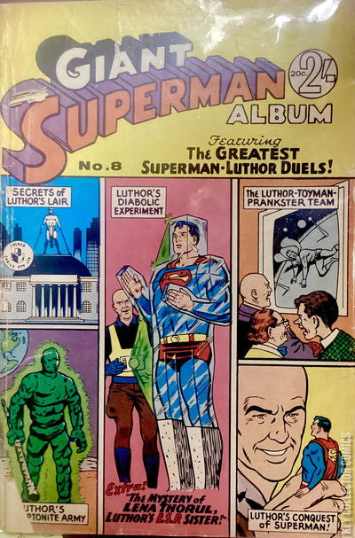 Giant Superman Album #8 Published October 1963 | Key Co