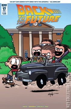 Variant Cover for Back to the Future #17