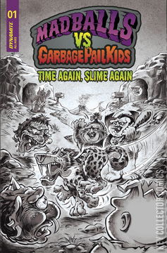 Variant Cover for Madballs vs. Garbage Pail Kids: Slime Again #1