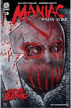 Variant Cover for Maniac of New York: The Bronx is Burning #3