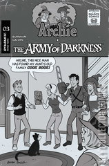 Variant Cover for Archie x The Army of Darkness #3