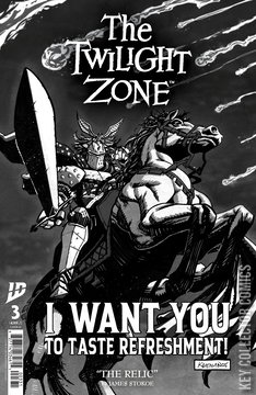 Variant Cover for The Twilight Zone #3