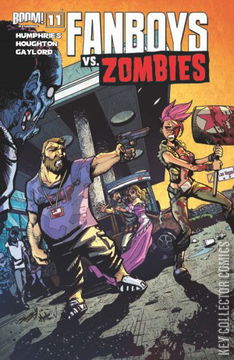 Variant Cover for Fanboys vs. Zombies #11