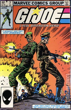 Variant Cover for G.I. Joe: A Real American Hero #7