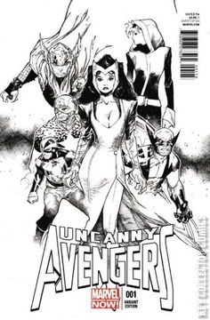 Variant Cover for Uncanny Avengers #1