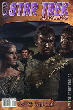 Variant Cover for Star Trek: Klingons - Blood Will Tell #4