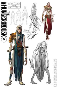 Variant Cover for Hunger and the Dusk, The #6