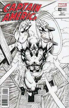 Variant Cover for Captain America #700