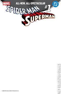 Variant Cover for Marvel / DC: Spider-Man / Superman #1