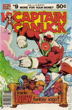 Variant Cover for Captain Canuck #9