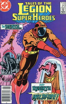 Variant Cover for Tales of the Legion of Super-Heroes #343