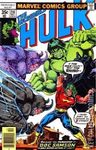 Incredible Hulk #218