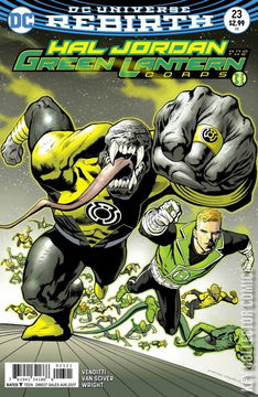 Variant Cover for Hal Jordan and the Green Lantern Corps #23