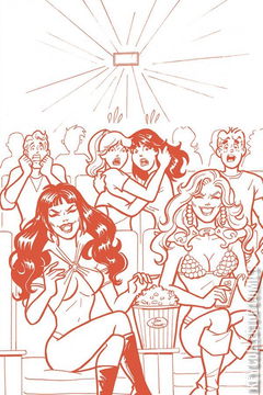Variant Cover for Red Sonja and Vampirella Meet Betty and Veronica #7