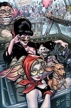 Variant Cover for Harley Quinn x Elvira #6