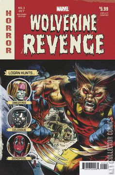 Variant Cover for Wolverine: Revenge - Red Band #3