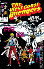 Cover for West Coast Avengers #21