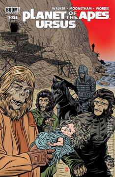 Variant Cover for Planet of the Apes: Ursus #3