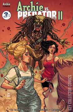 Variant Cover for Archie vs. Predator II #3