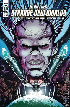 Variant Cover for Star Trek: Strange New Worlds - The Scorpius Run #5