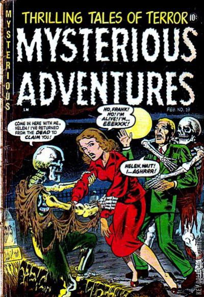 Cover art for Mysterious Adventures #18