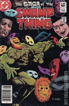 Variant Cover for Saga of the Swamp Thing #16