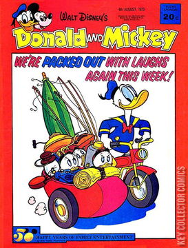 Variant Cover for Donald & Mickey #73