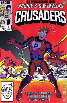 Variant Cover for Archie Superteens vs. Crusaders #1