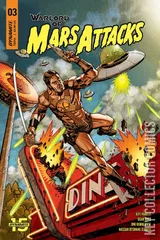 Cover for Warlord of Mars Attacks #3